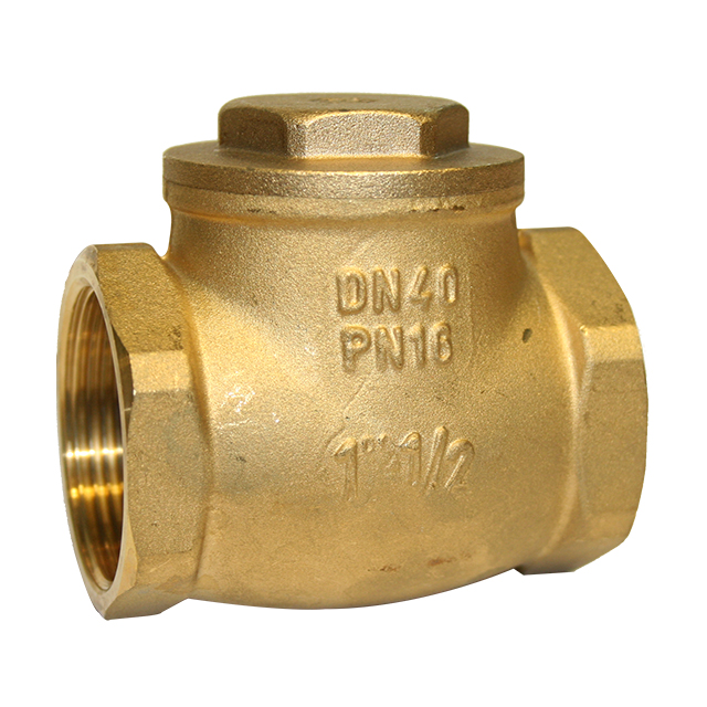 Swing Type Check Valve - Brass