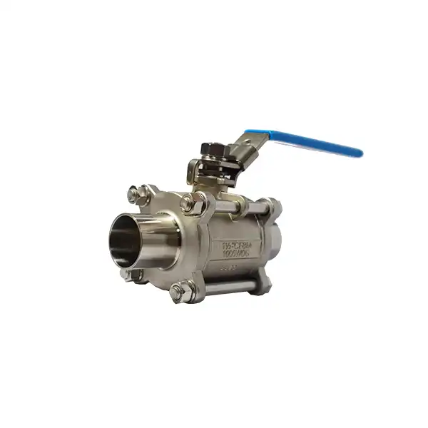 BALL VALVE 3-PIECE SANITARY
